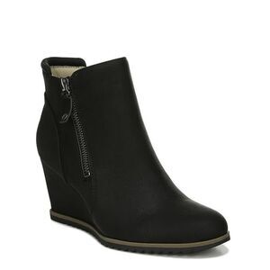 SOUL NATURALIZER Women’s Haley Black Wedge Ankle Booties Size 10M